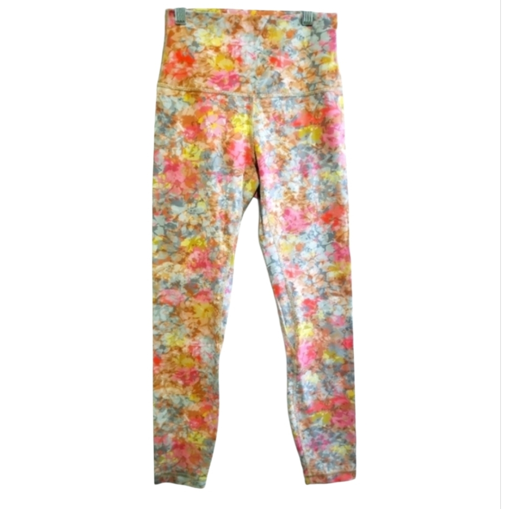 Lululemon Athletica Align Inflorescence Multi Floral High-Rise Leggings